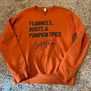 Fall Pumpkin Spice Sweatshirt